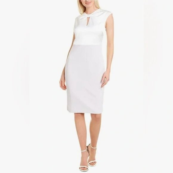 Ted Baker Hapard Color-Block Sheath Dress - US Size 8 or 10 (Ted Baker Size 3) - Picture 3 of 4